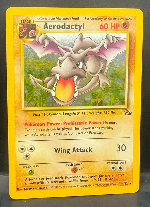 Aerodactyl (1) - Fossil (FO) - Moderately Played