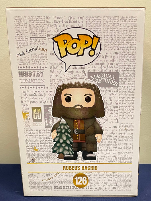 Harry Potter: Rubeus Hagrid #126 - With Box - Funko Pop