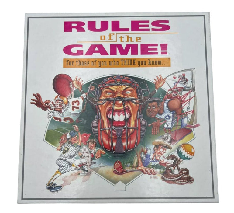 1995 Rules of the Game Sports Trivia - Pre Owned - Board Games