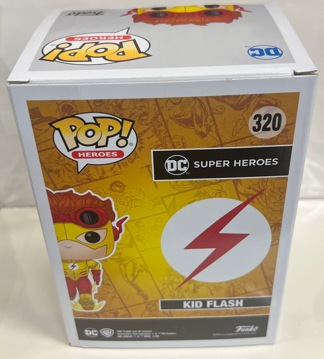 Kid Flash #320 (Hot Topic Exclusive) (Glow Chase) - With Box - Funko Pop