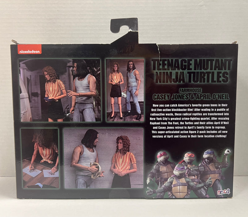 NECA Teenage Mutant Ninja Turtles April O’Neil And Casey Jones - New - Toys