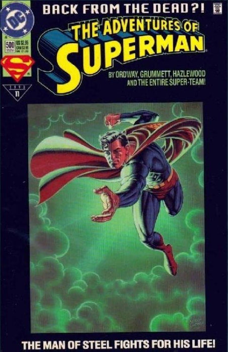 Adventures of Superman #500 Collector's Edition Variant Cover (1993)