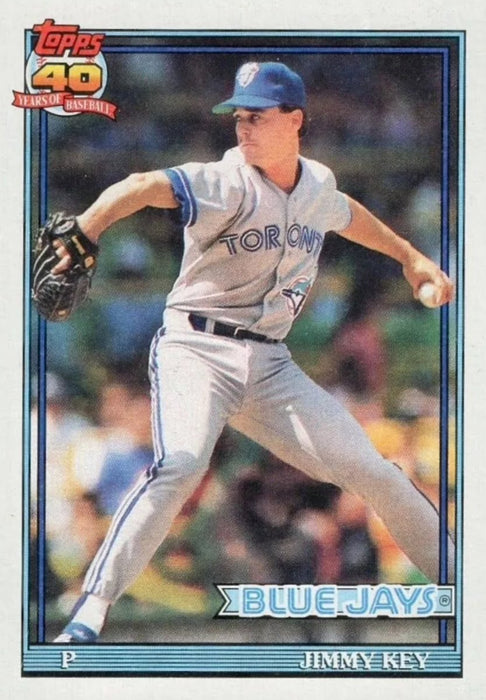 1991 Topps Jimmy Key #741