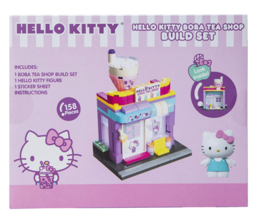 Sanrio Hello Kitty Boba Tea Store Build Set (New) - Toys