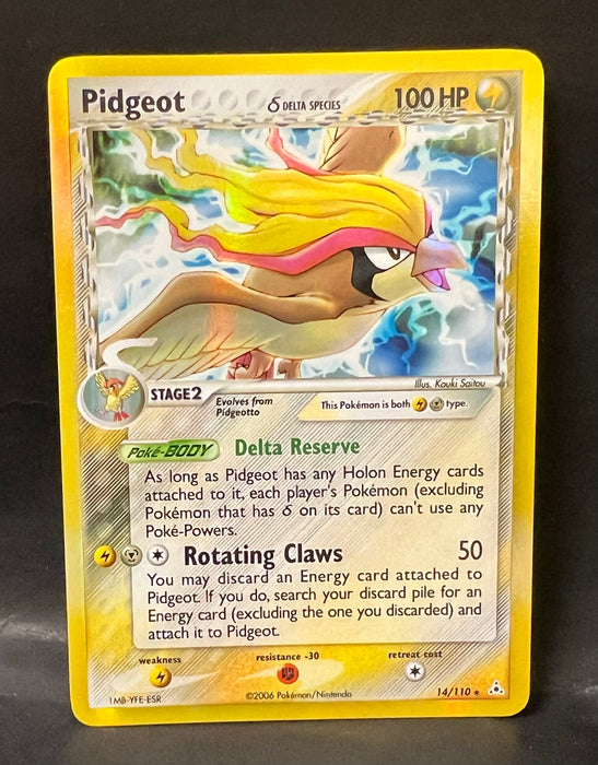 Pidgeot 14/110 (Delta Species) - Holon Phantoms (HP) - Near Mint