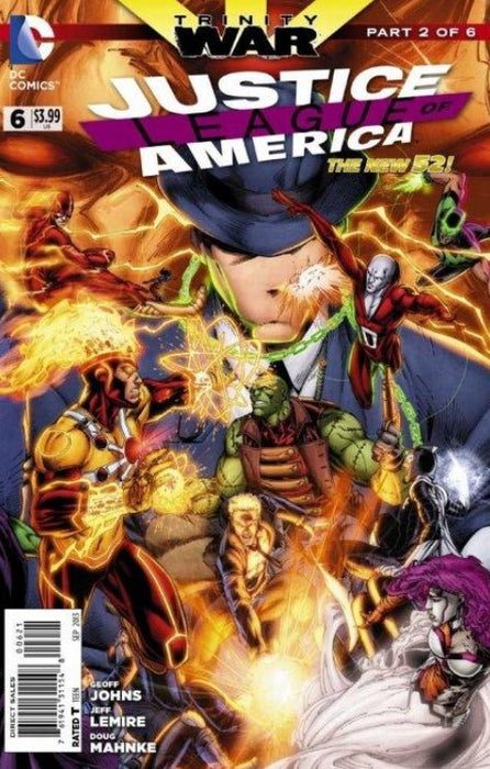 Justice League of America #6 Variant Cover (2013)