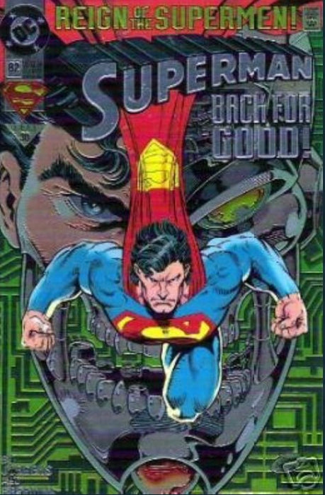 Superman #82 Chromium Cover (1993)