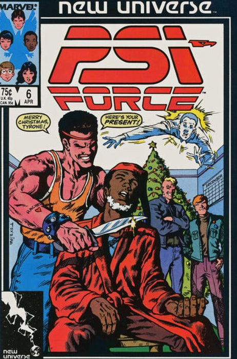 Psi-Force #6 Direct Edition (1987)