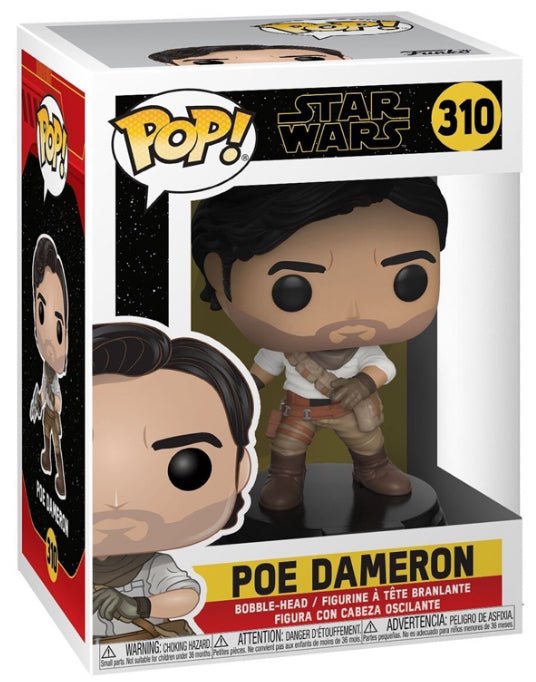 Star Wars: Poe Dameron #310 - With Box - Funko Pop