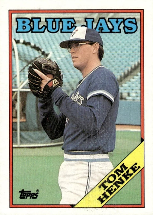 1988 Score Tom Henke #220