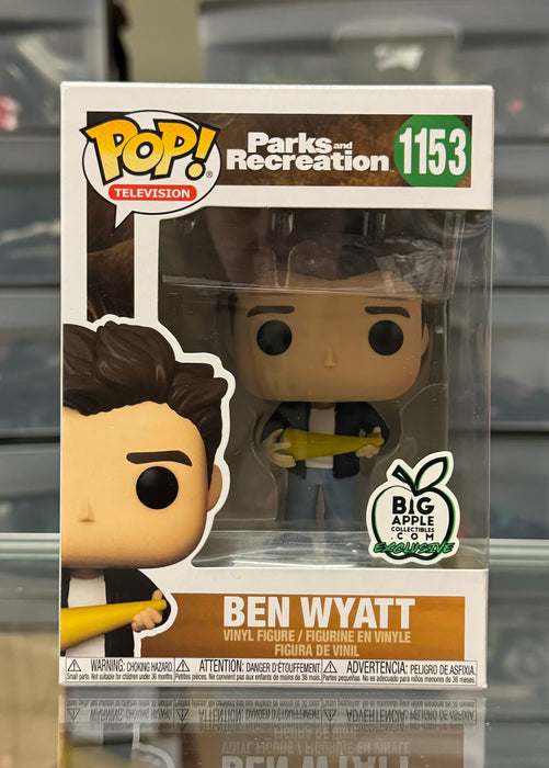 Parks And Recreation: Ben Wyatt #1153 (Big Apple Collectibles Exclusive) - In Box - Funko Pop