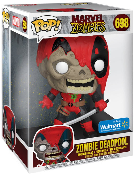 Marvel Zombies: Zombie Deadpool #698 (Jumbo) (Walmart Exclusive) - With Box - Funko Pop