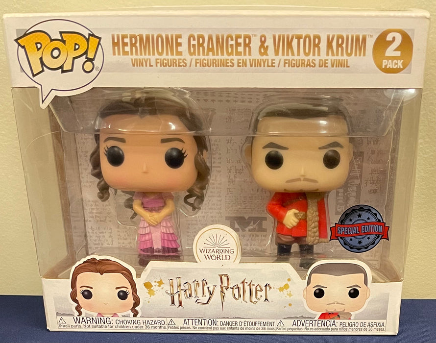 Harry Potter:!Hermione Granger & Viktor Krum (Special Edition) - With Box - Funko Pop