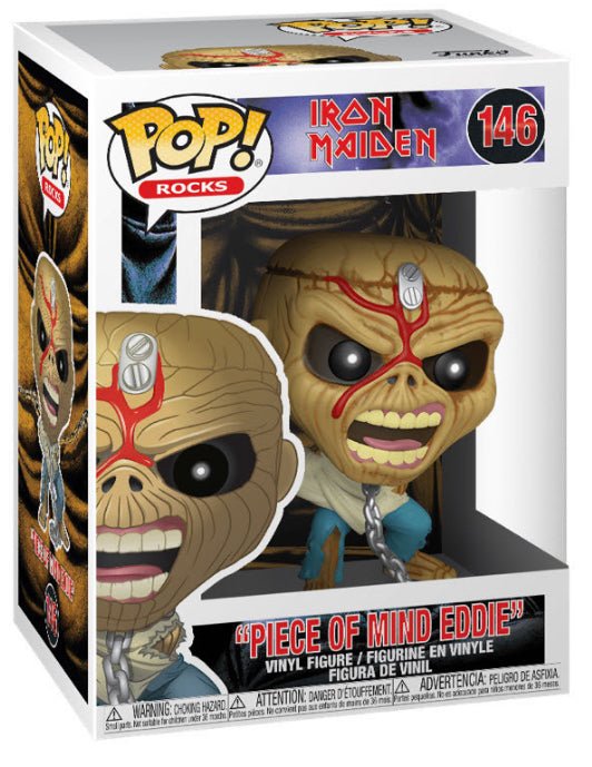 Iron Maiden: “Piece Of Mind Eddie” #146 - With Box - Funko Pop