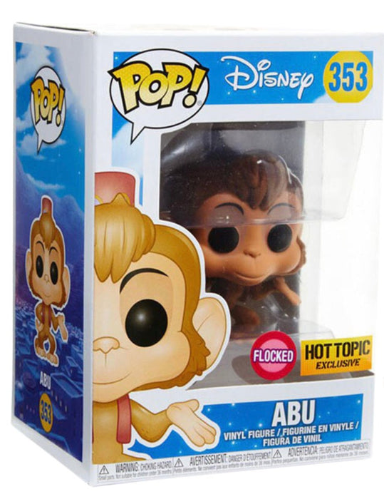 Disney: Abu #353 (Flocked) (Hot Topic Exclusive) - With Box - Funko Pop