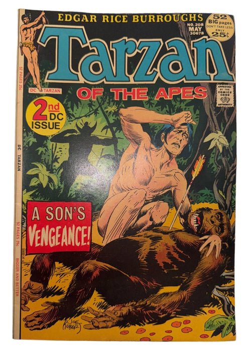 Edgar Rice Burroughs' Tarzan #208 (1972)