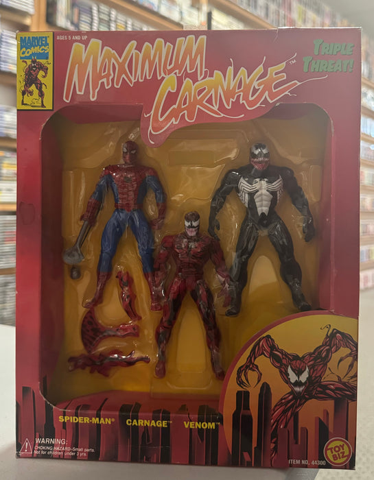 Maximum Carnage Triple Threat! - Toys And Collectibles