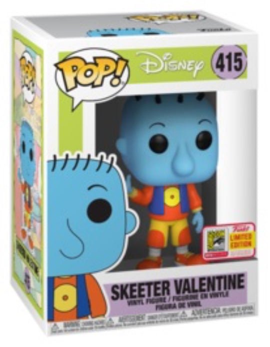 Disney: Skeeter Valentine #415 (San Diego Comic Con 2018 Exclusive) - With Box - Funko Pop