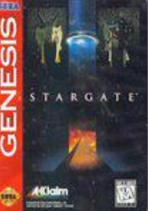 Stargate - Box And Game - Sega Genesis