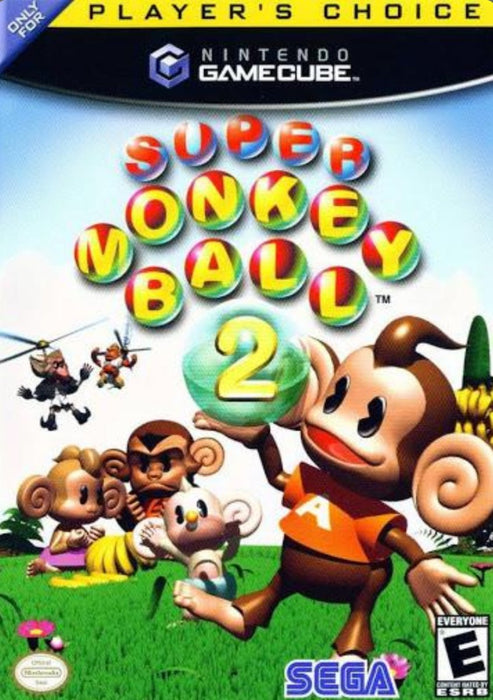 Super Monkey Ball 2 (Players Choice - Box And Disc Only - GameCube