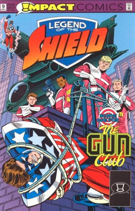 Legend of the Shield #9 Direct Edition (1992)