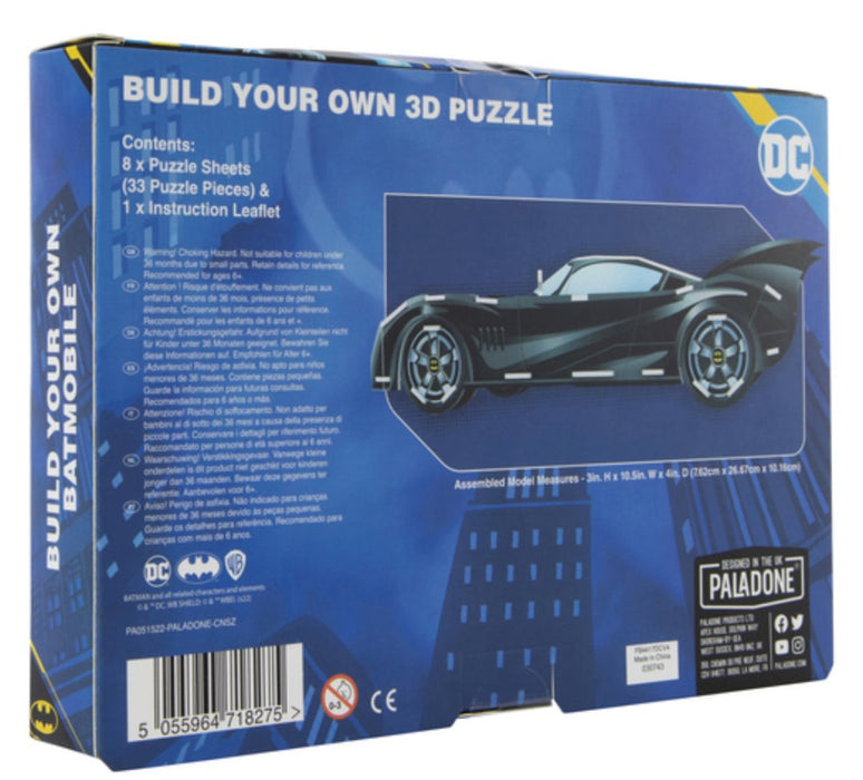 Batman Batmobile 3D Puzzle (New) - Toys