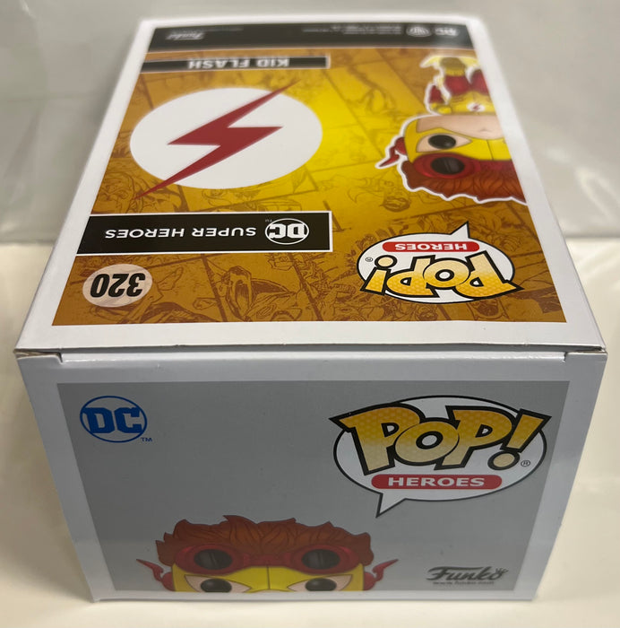 Kid Flash #320 (Hot Topic Exclusive) (Glow Chase) - With Box - Funko Pop