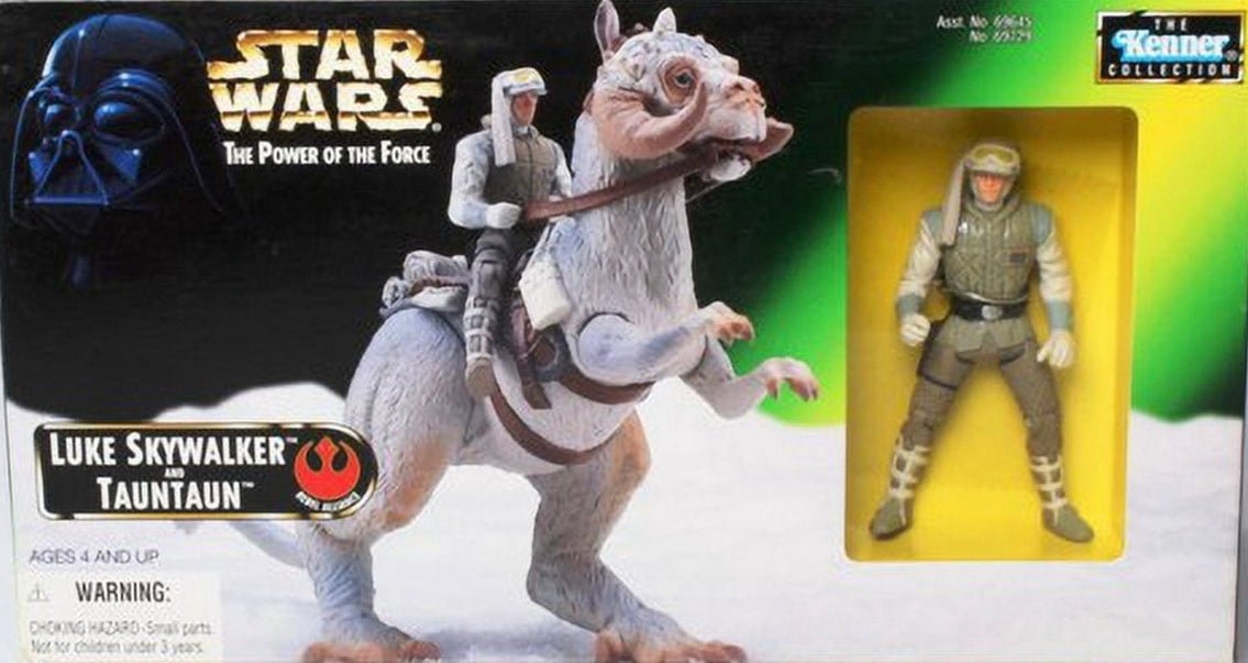 Star Wars The Power Of The Force Luke SkyWalker And Tauntaun  - Toys And Collectibles