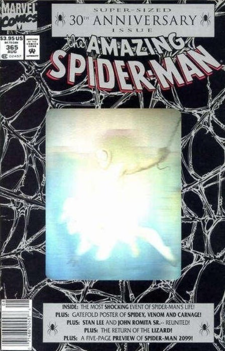 The Amazing Spider-Man #365 Newsstand Edition (1992)