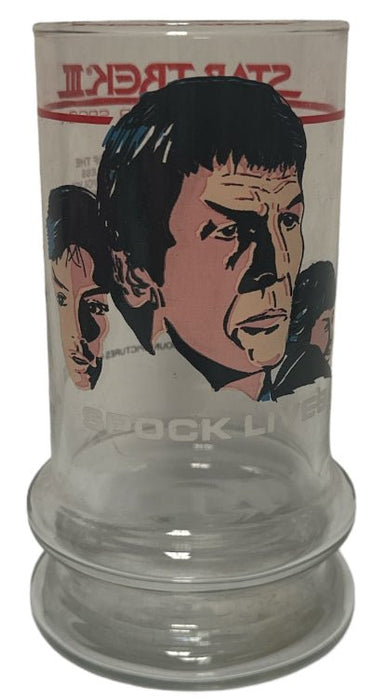 Star Trek III Spock Lives Glass Cup - Pre-Owned - Homegoods