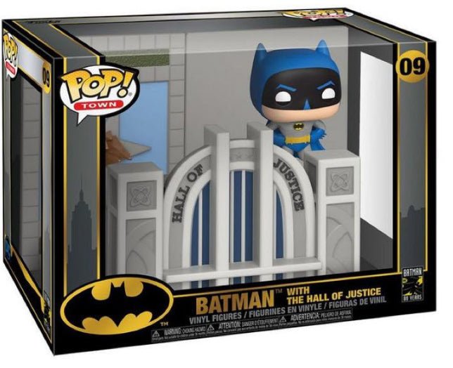 Batman With The Hall Of Justice #09 - In Box - Funko Pop