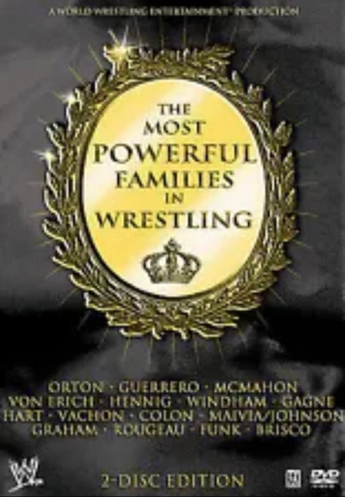 WWE: Most Powerful Families of Wrestling (2007 2-Disc Set) - Used