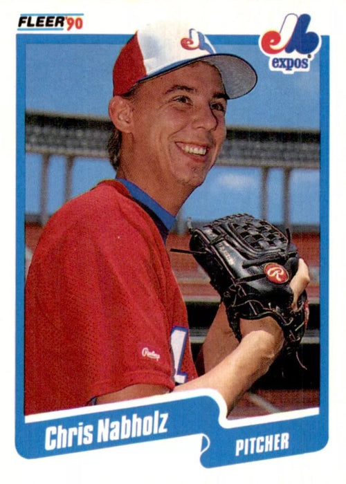 1990 Fleer Update Chris Nabholz #U-30