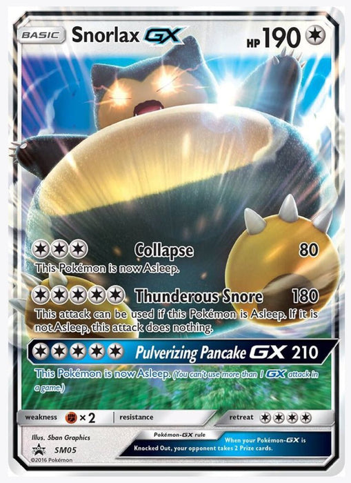 Snorlax GX - SM05 - SM Promos (SMP)