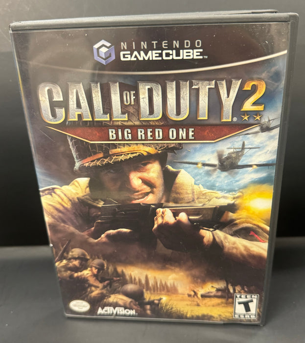 Call Of Duty 2 Big Red One - Complete In Box - Nintendo Gamecube