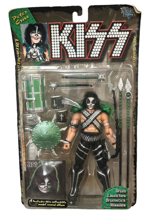 KISS Peter Criss Action Figure (Cosmetically Flawed Box) - New - Toys And Collectibles