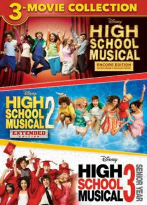 High School Musical: 3-Movie Collection (2005) - DVD