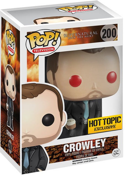 Supernatural Join The Hunt: Crowley #200 (Hot Topic Exclusive) - With Box - Funko Pop