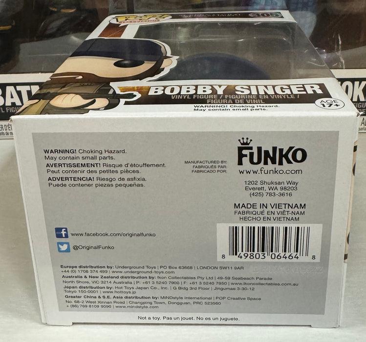 Supernatural: Bobby Singer #305 - With Box - Funko Pop