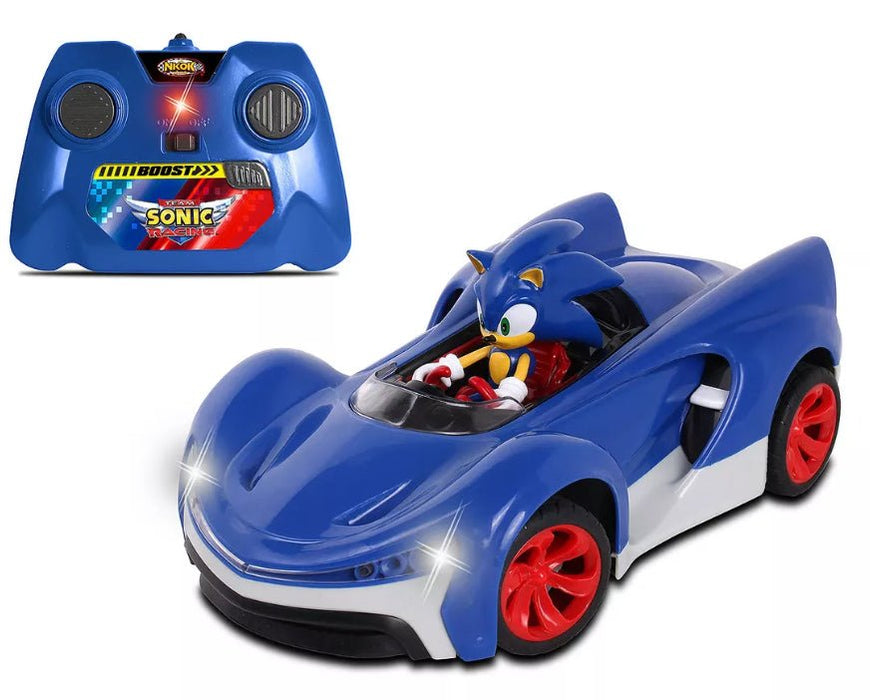 NKOK Sonic Team Racing Radio Controlled Sonic The Hedgehog With Turbo Boost - Pre-Owned - Toys