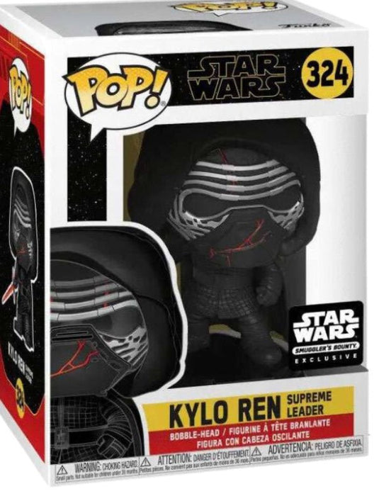 Star Wars: Kylo Ren Supreme Leader #324 (Star Wars Smuggler’s Bounty Exclusive) - In Box - Funko Pop