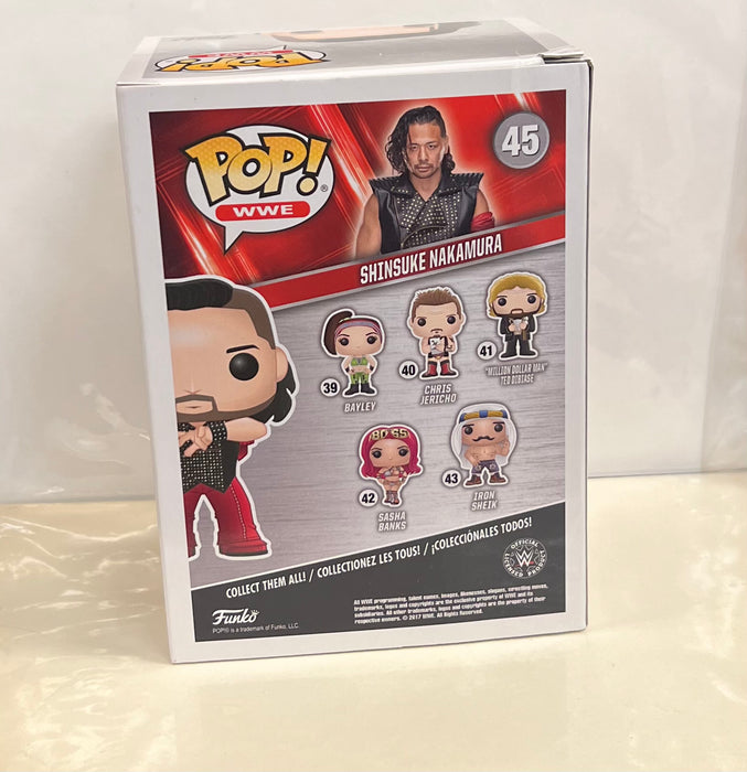 WWE: Shinsuke Nakamura #45 - With Box - Funko Pop