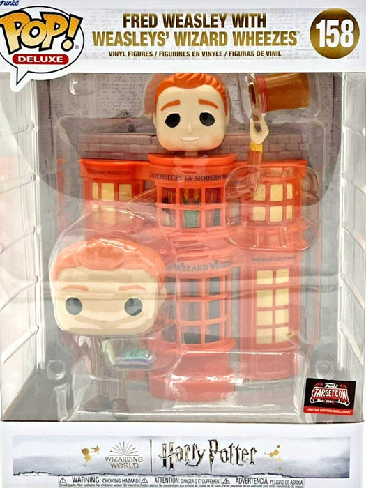 Harry Potter: Fred Weasley With Weasley’s Wizard Wheezes #158 (Target Con 2023 Limited Edition exclusive) - With Box - Funko Pop