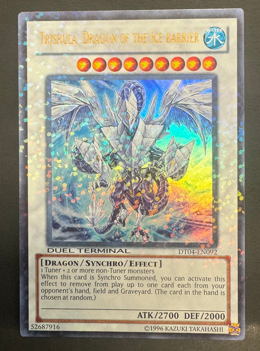 Trishula, Dragon of the Ice Barrier - Duel Terminal 4 (DT04) - Near Mint