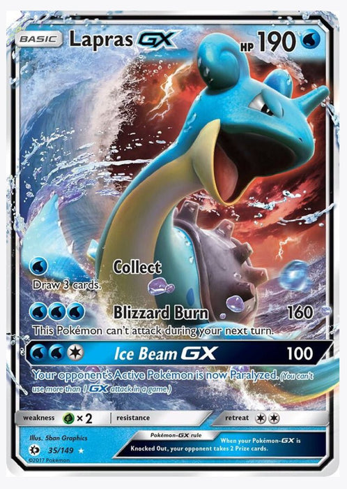 Lapras GX - SM Base Set (SM01)