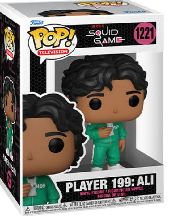 Squid Game: Player 199: Ali #1221 - In Box - Funko Pop