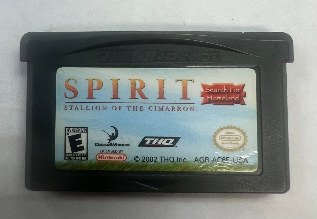 Spirit: Stallion of the Cimarron Search for Homeland - Cart Only - GameBoy Advance