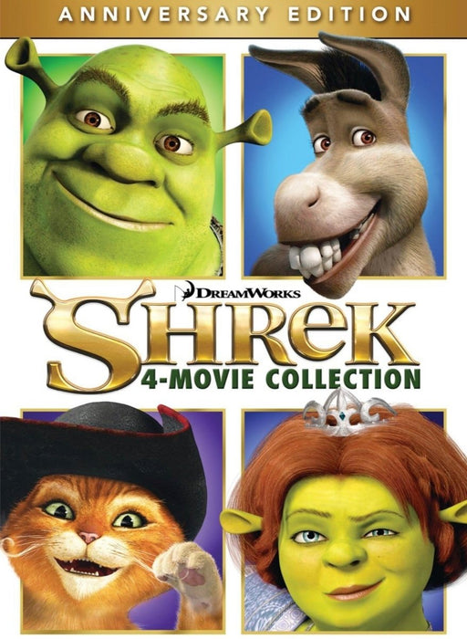 Shrek 4-Movie Collection (Anniversary Edition) - New