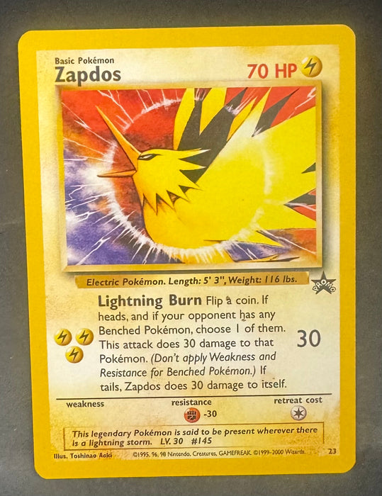 Zapdos - WoTC Promo (PR) - Lightly Played