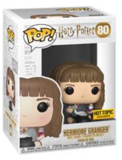 Harry Potter: Hermione Granger #80 (Hot Topic Exclusive) - With Box - Funko Pop